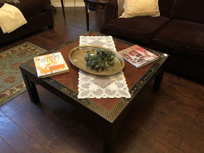 Square coffee table
