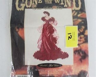 Gone with the Wind needlepoint kit