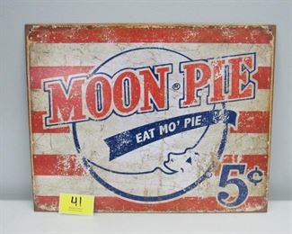 Moon Pie decorative sign