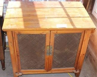 Wicker Screen Cabinet | 28" T x 32" W x 21" D