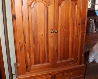 Wooden Armoire | 6' T x 4' W x 1' 6" D