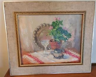 Still Life Oil Painting | 28" T x 24" W