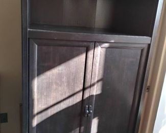 Large Wooden Media Cabinet | 6' T x 3' 6" W x 2' D