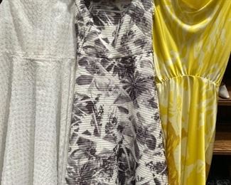 Lot 55 Three Designer Dresses by Tanya Taylor (Size 4), Theia (Size 2), Natori (XS)