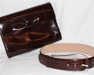 Lot 69 Two Furla Leather Items