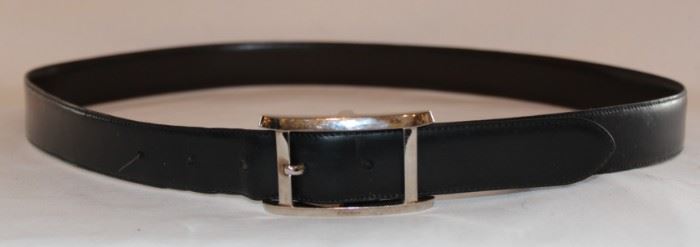 Lot 72 Cartier Men's Brown Leather reversible belt, size 38