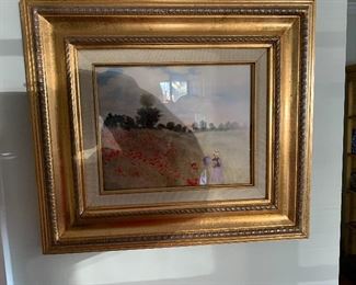 Monet  Poppy Fields Lithograph