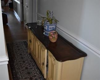 Cabinet w/ 2 double doors 68” wide 