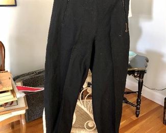 Vintage Sun Valley Mfg ladies wool ski pants 