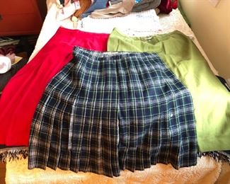 Vintage skirts & clothing 