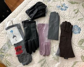 New leather gloves 