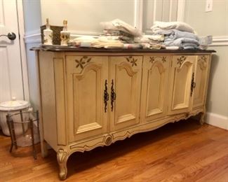 Cabinet w/ 2 double doors 68” wide  