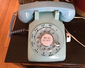 Vintage rotary phone