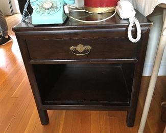 Century Mahogany bedside table