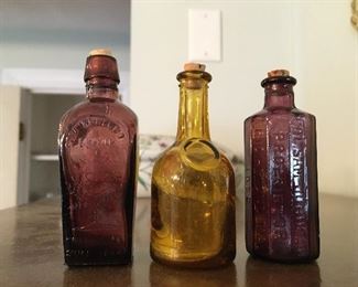 Vintage bottles
