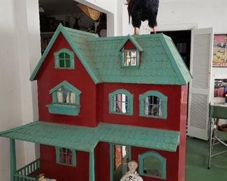 Outside Doll House - Chicken is separate