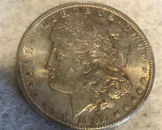 1902 Morgan Silver Dollar -O-
