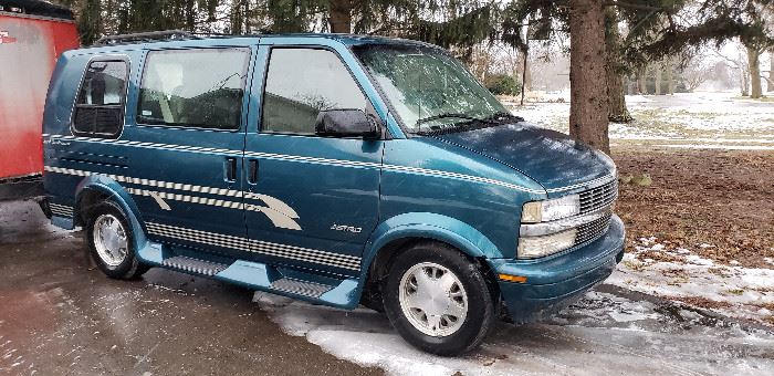 1996 Astro Conversation Van.  (Available To Be Purchased Prior To Sale Weekend)