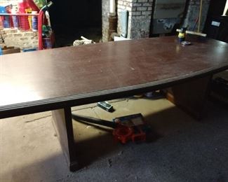 Conference Table 8'x3'x6" $32