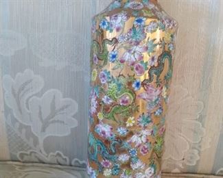 Beautiful Asian Inspired Vase