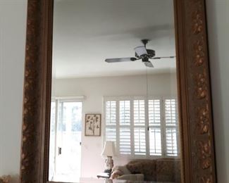 Framed mirror
