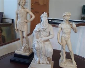 3 statues