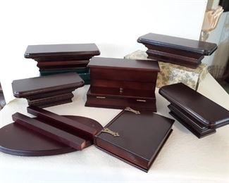 Bombay shelves, etc.