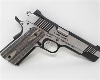 510	

Kimber Eclipse Custom ll 10mm Semi-Auto Pistol
Serial Number: KF44781
Barrel Length: 5"

California Transfer Available. CA transfer can only be done at the Bid Fast and Last office in Hesperia, Ca. NO CA SHIPPING!! $25 out of state shipping for a single handgun purchase with out insurance. Insurance cost varies by purchase amount. Shipping cost for multiple handguns or with rifles will also vary.