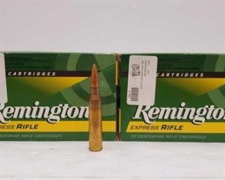 #830 • 80 Rounds Of Remington 338 LAPUA MAG- 250 Grain