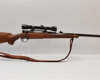 #954 • Winchester 70 .375 H&H Mag Bolt Action Rifle And Scope