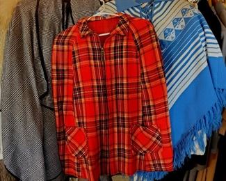 Vintage ponchos