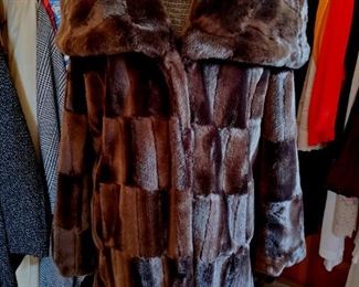 Vintage faux fur coat