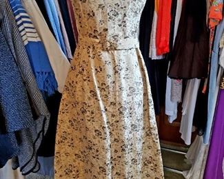 Vintage tea length gown