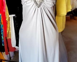 Silver Lee Jordan beaded dress