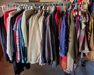 Vintage sweaters and vests