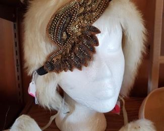 Vintage sequin head band (flapper throw back)