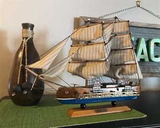 Beautiful detailed ship