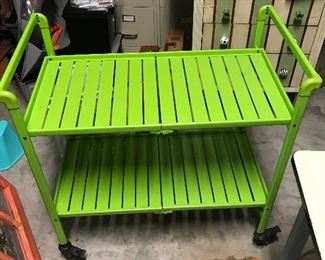 Nice cart, ladder, filing cabinets, painted dresser are just a few of items available.