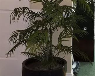 Faux plant ~ $25 / Decorative pot ~$50
