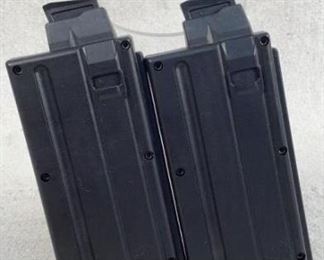 Mfg - (2 times the bid)
Model - Black Dog 15 round mags
Caliber - 22 Long
Capacity - 15
Qty - 2
Located in Chattanooga, TN
This lot contains two 15 round Black Dog Machine 22LR magazines. These 15-round factory replacements feature plastic feed lips, steel internal springs and six hex-head screws for easy disassembly and cleaning.