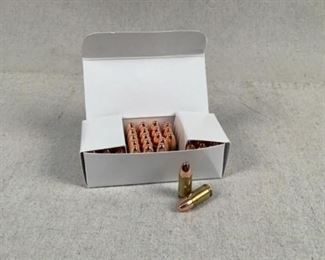Mfg - (50) 115gr
Model - 9mm Luger FMJ
Caliber - Ammo
Located in Chattanooga, TN
Condition - 1 - New
This is a 50 count box of reloaded 115 grain 9mm Luger FMJ ammunition, ideal for range purposes.