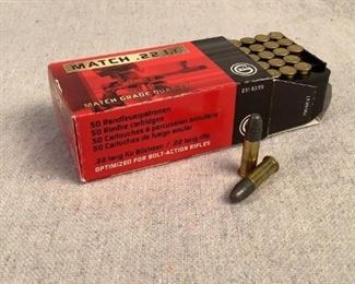Mfg - (50) Geco Match
Model - Grade 40gr 22 LR Ammo
Located in Chattanooga, TN
Condition - 1 - New
This is a 50 count box of Geco Match Grade 40 Grain 22 LR ammunition, ideal for rifle use.