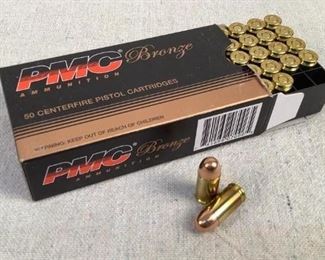Mfg - (50) PMC Bronze
Model - 90gr 380 Auto FMJ Ammo
Located in Chattanooga, TN
Condition - 1 - New
This is a 50 count box of PMC Bronze 90 grain 380 Auto FMJ ammo, ideal for range purposes.