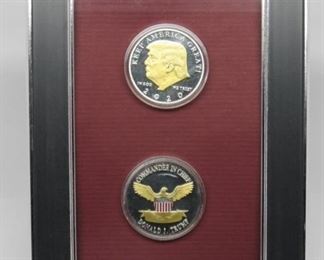 Located in: Chattanooga, TN
Framed Novelty Coins
Trump Novelty Coins
Red Background