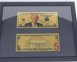 Located in: Chattanooga, TN
Framed Novelty Bills
Trump Novelty Bills
Black Background