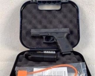 Serial - BRNY997
Mfg - Glock
Model - 19 GEN3
Caliber - 9mm Luger
Barrel - 4.01"
Capacity - 15+1
Magazines - 2
Type - Pistol
Located in Chattanooga, TN
Condition - 1 - New
This is a NEW Glock 19 GEN3 with one extra magazine. The Glock 19 is well established as the benchmark carry pistol, with a perfect balance of carry size and magazine capacity.
