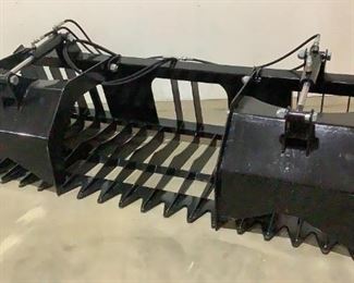 Located in: Chattanooga, TN
Condition NEW
84" Rock & Brush Grappler
Skid Steer Attachment
Max Hydraulic Pressure 3000psi
**Sold As Is Where Is**
Unable To Test