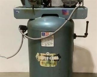 Located in: Chattanooga, TN
MFG Saylor Beal
Model VT-735-80
Ser# 5-134-X97
Air Compressor
Size (WDH) 34"W x 23"D x 74 1/4"H
Motor Spec: Baldor Motor 208-230/460V, 14.8-14/7A, 60Hz, 3 Phase 1725Rpm, 5Hp
Compressor Spec: M/N 705 ,S/N 5-134-X97
**Sold As Is where Is**

SKU: S-FLOOR