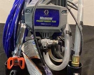 Located in: Chattanooga, TN
MFG Graco
Ser# G20B257025621639
Power (V-A-W-P) 120V - 60Hz - 7A
Magnum Project Painter Plus
**Sold as is Where is**
SKU: E-1-C
Unable To Test