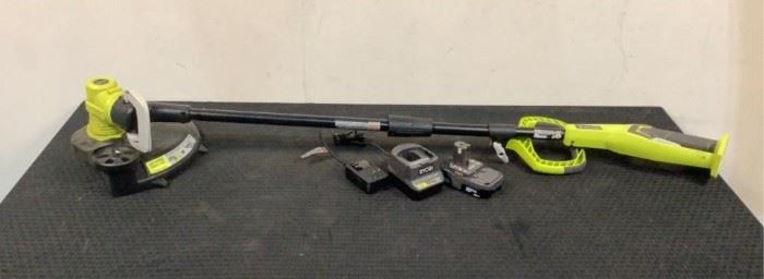 Located in: Chattanooga, TN
Condition "Return"
MFG Ryobi
Model P2008
Ser# EU19385N190363
Power (V-A-W-P) 18V
Trimmer/Edger
Battery & Charger Included
*Sold As Is Where Is*

SKU: F-4-A
Tested- Works